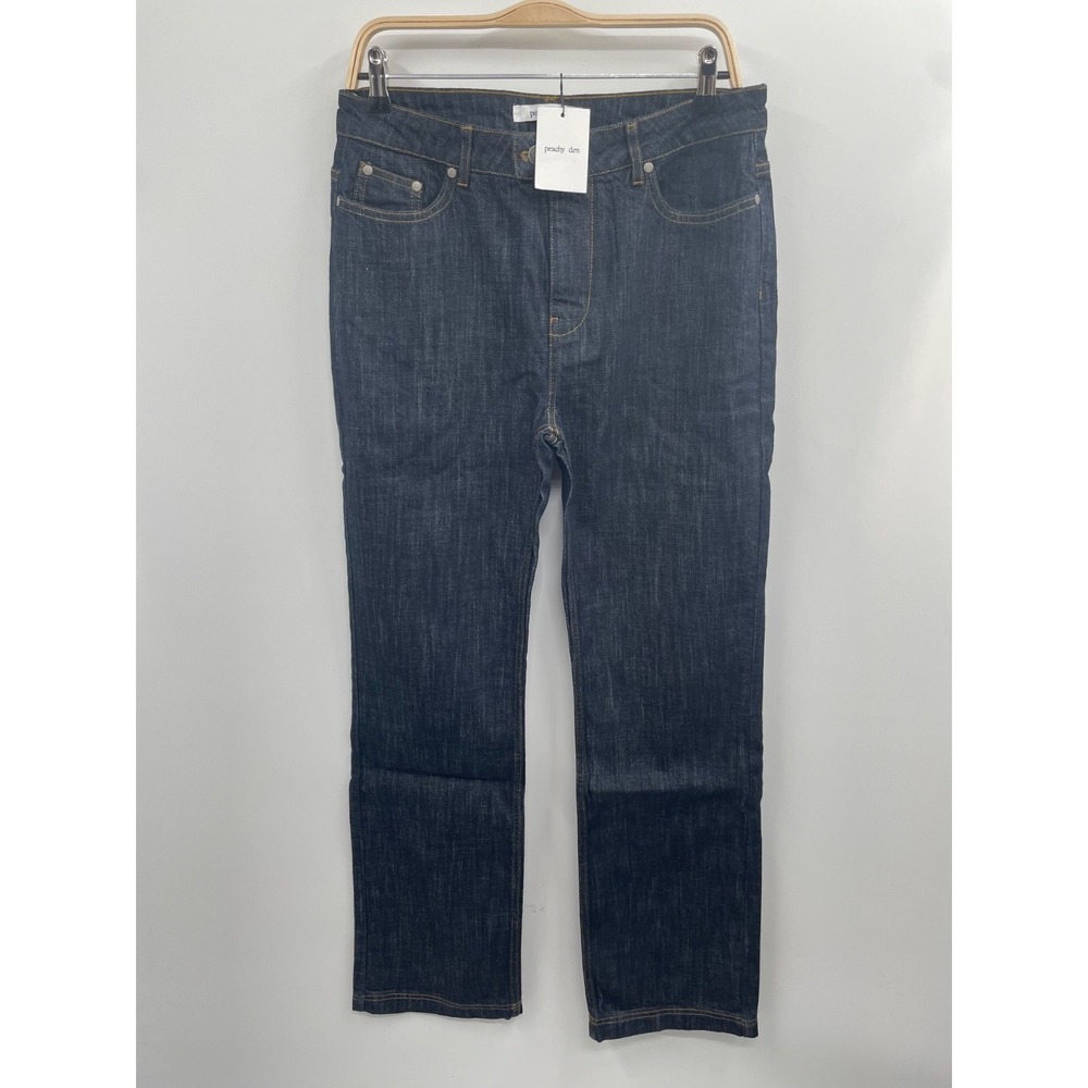 NWT Peachy Den Gigi Jeans Men's Medium Rinse Denim Zip-Fly Classic 5-Pockets